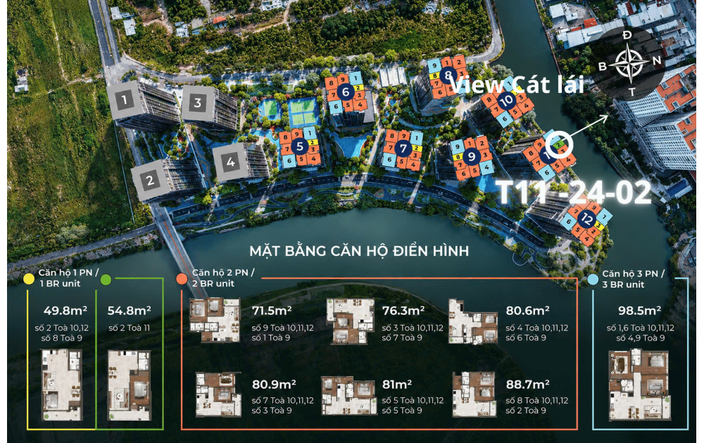  [SUẤT NỘI BỘ SIÊU HIẾM] CỰC PHẨM 1PN TRỰC DIỆN SÔNG - BAN CÔNG ĐÔNG NAM 